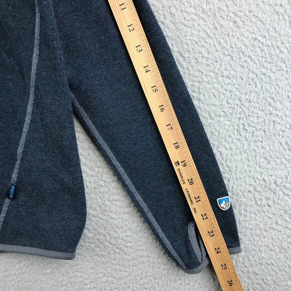 Kuhl Mens Blue Half-Zip Pullover Sweater Fleece size M - Picture 7 of 13